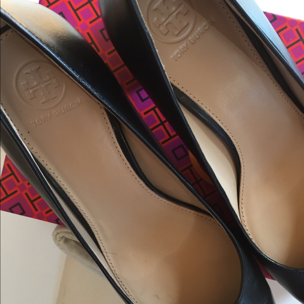 NEW W/ box TORY BURCH JANEY 50mm black pump 2"  9m - Picture 7 of 7
